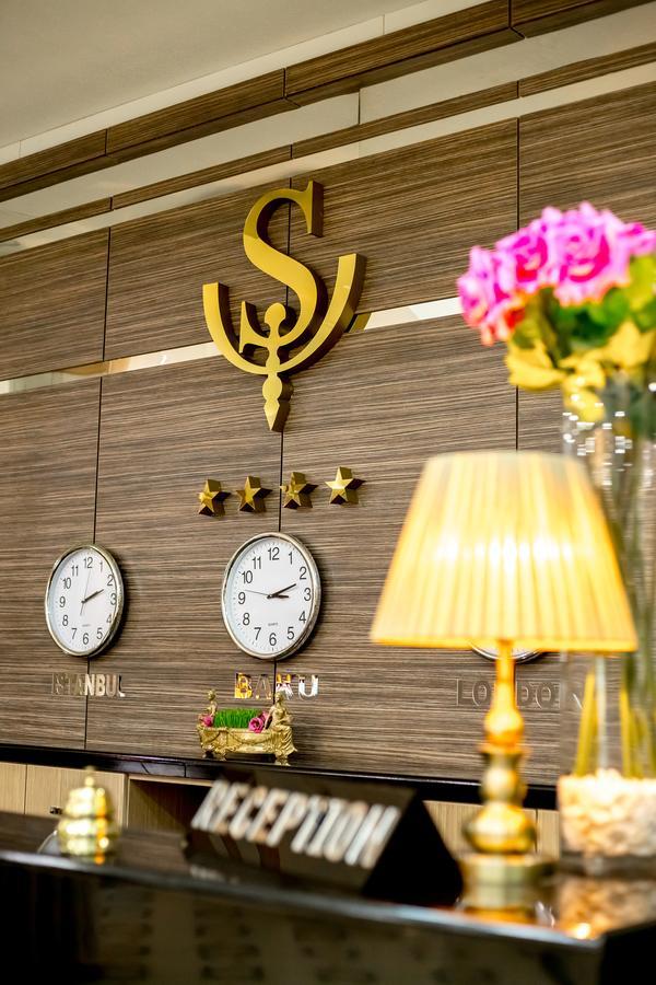 West Shine Hotel Baky Esterno foto